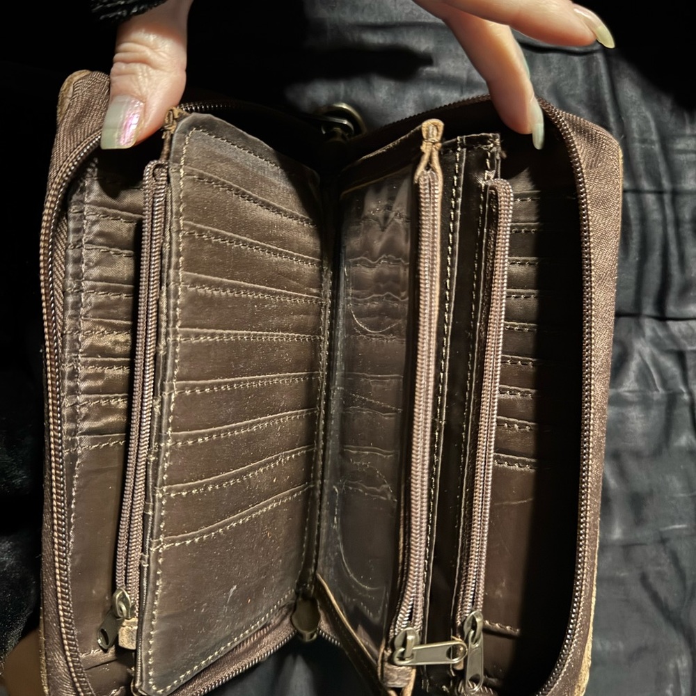 STS Ranchwear Multicolor Patchwork Wallet - Picture 2 of 3